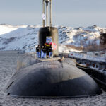 Russisches Boot der Borej-Klasse