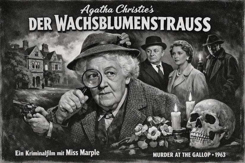 Kultklassiker Alfred Rutherfords: Miss Marple kämpft in 'Der Wachsblumenstrauß'