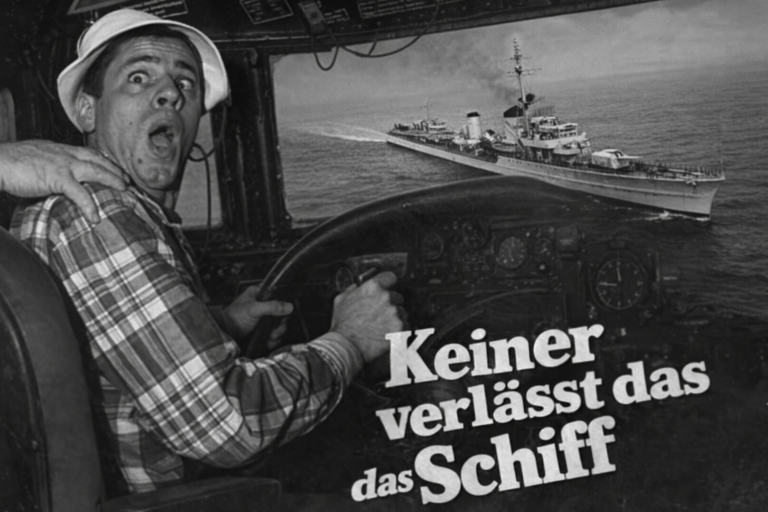 Keiner verlässt das Schiff