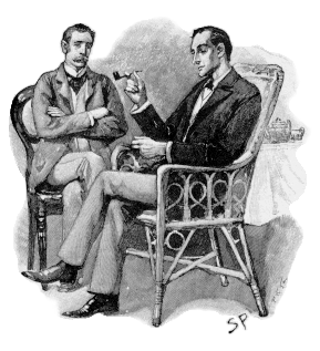 Holmes und Watson Illustration