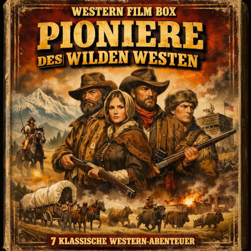 Western Filme Box – Pioniere des Wilden Westens
