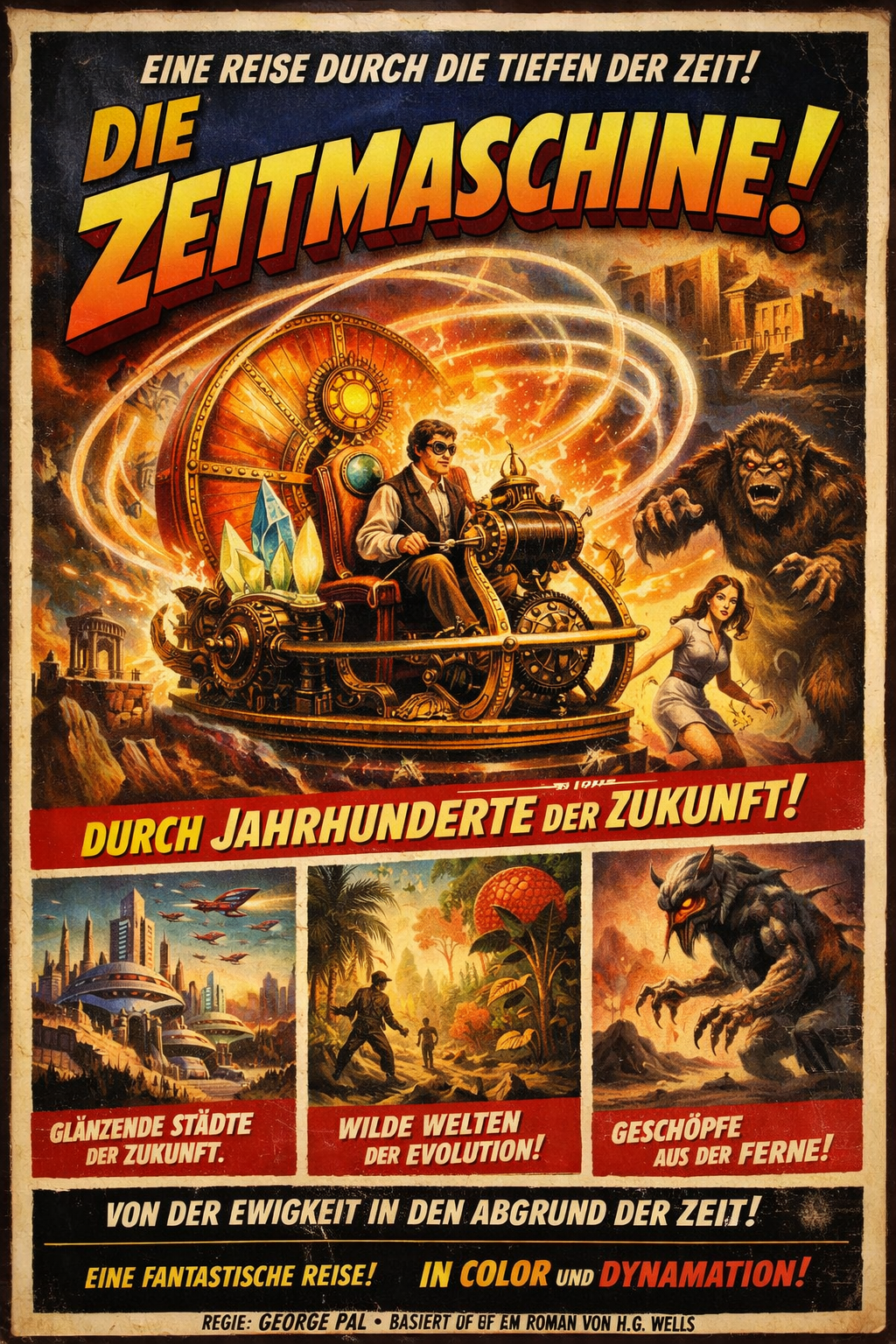 Die Zeitmaschine aus dem Jahr 1960