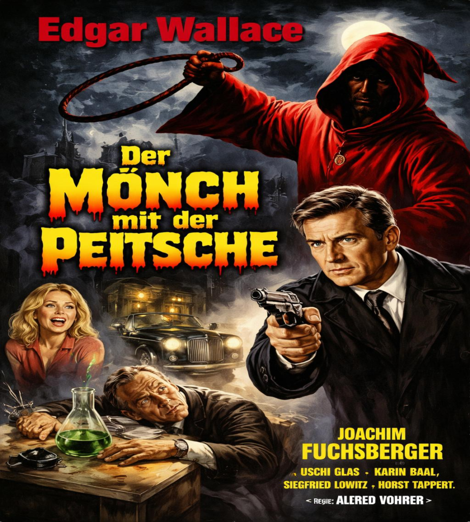 Edgar Wallace - Der Mönch mit der Peitsche