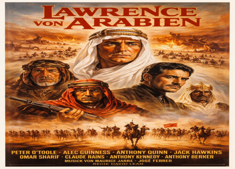 Lawrence von Arabien ist ein britischer Monumental- und Historienfilm des Regisseurs David Lean