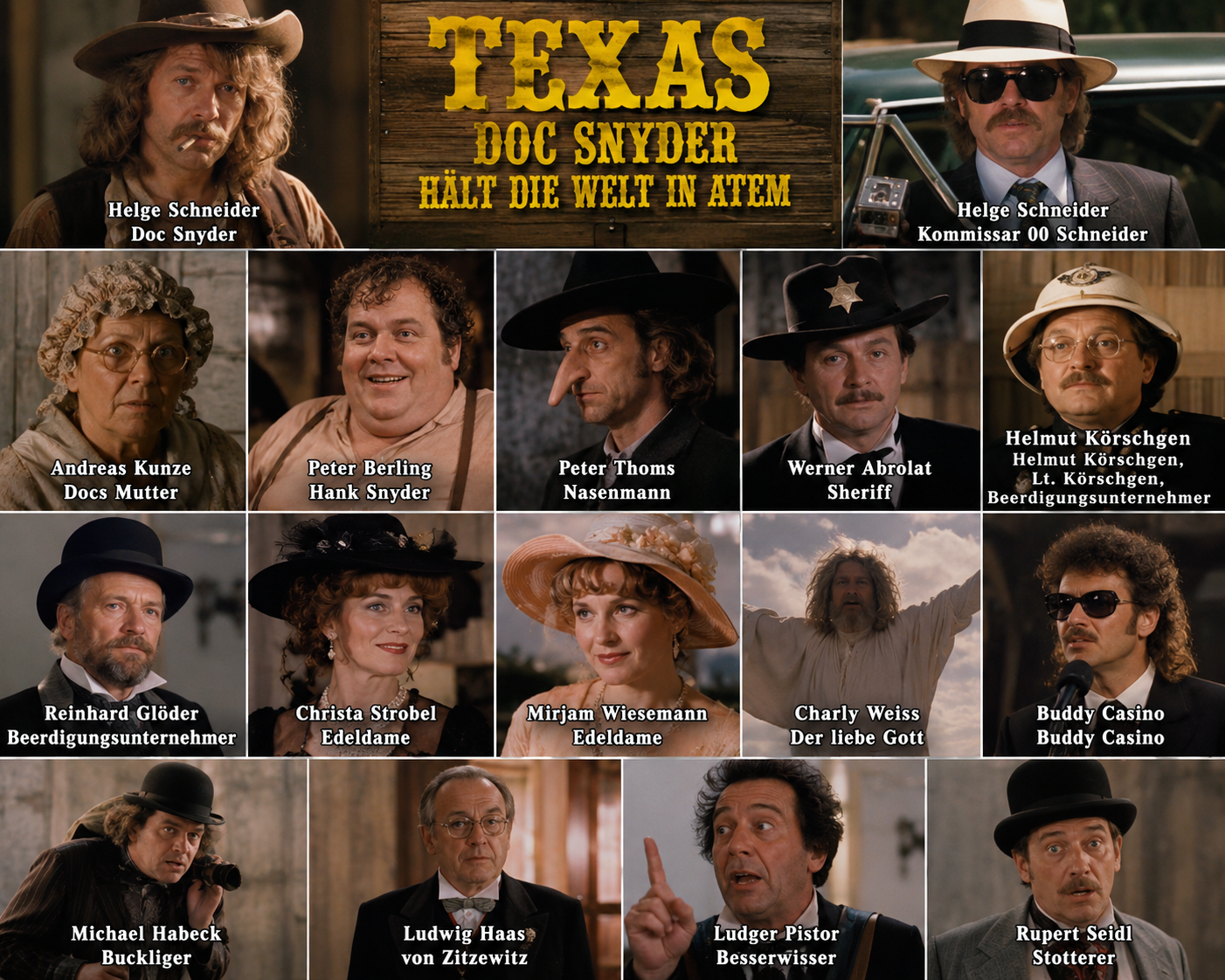 Texas – Doc Snyder hält die Welt in Atem (1993)