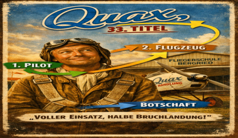 Quax, der Bruchpilot mit Heinz Rühmann in der Hauptrolle