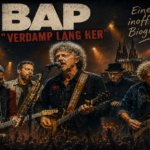 Fan-Bild der legendären Kölschrockband BAP bei einem Live-Auftritt.