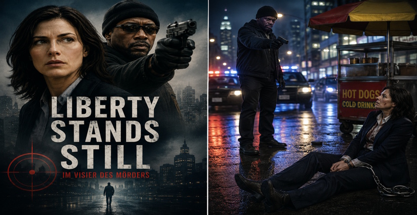 Filmszene aus Liberty Stands Still – Im Visier des Mörders (2002) mit Wesley Snipes