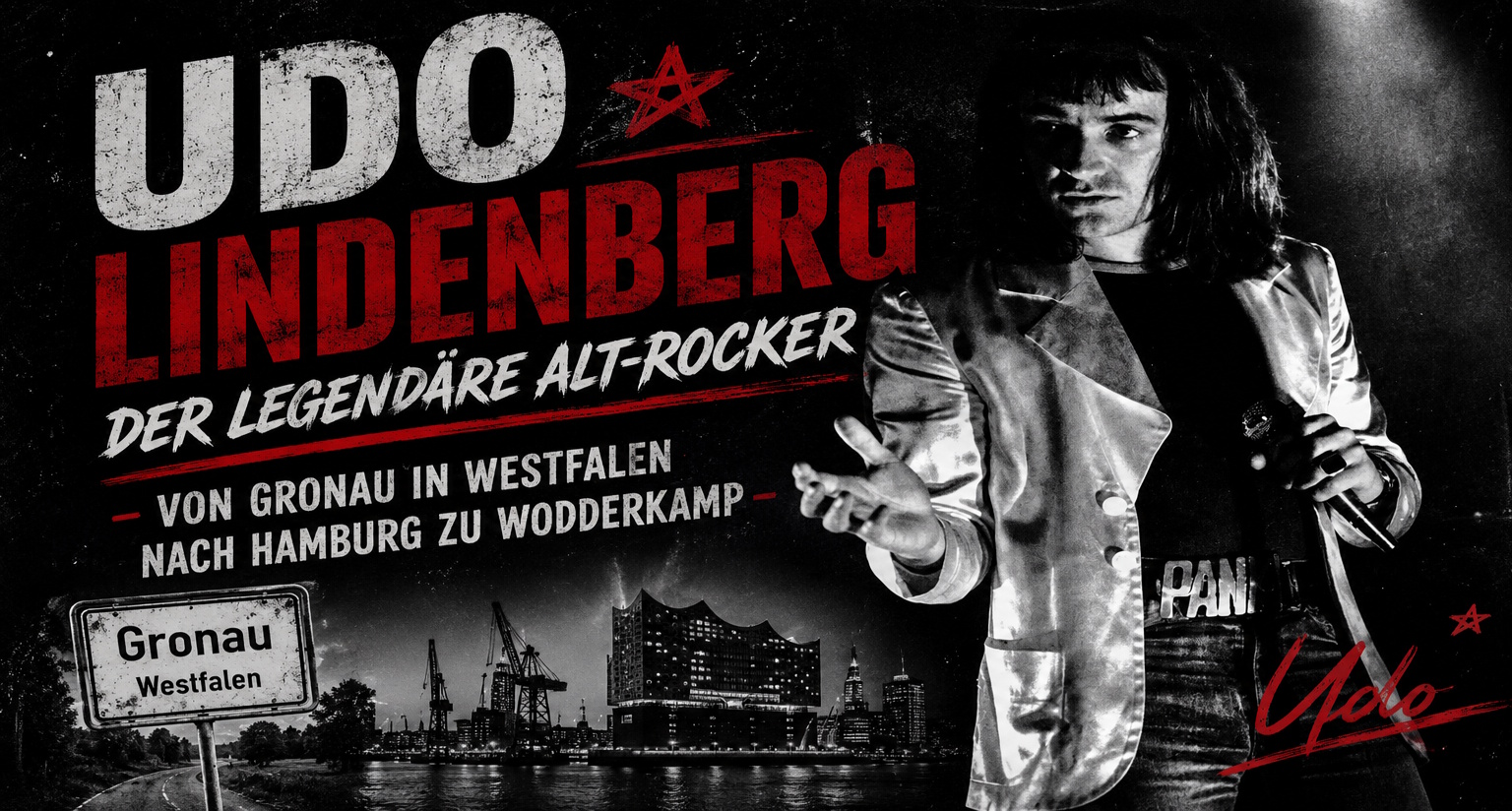 Udo Lindenberg live auf der Bühne