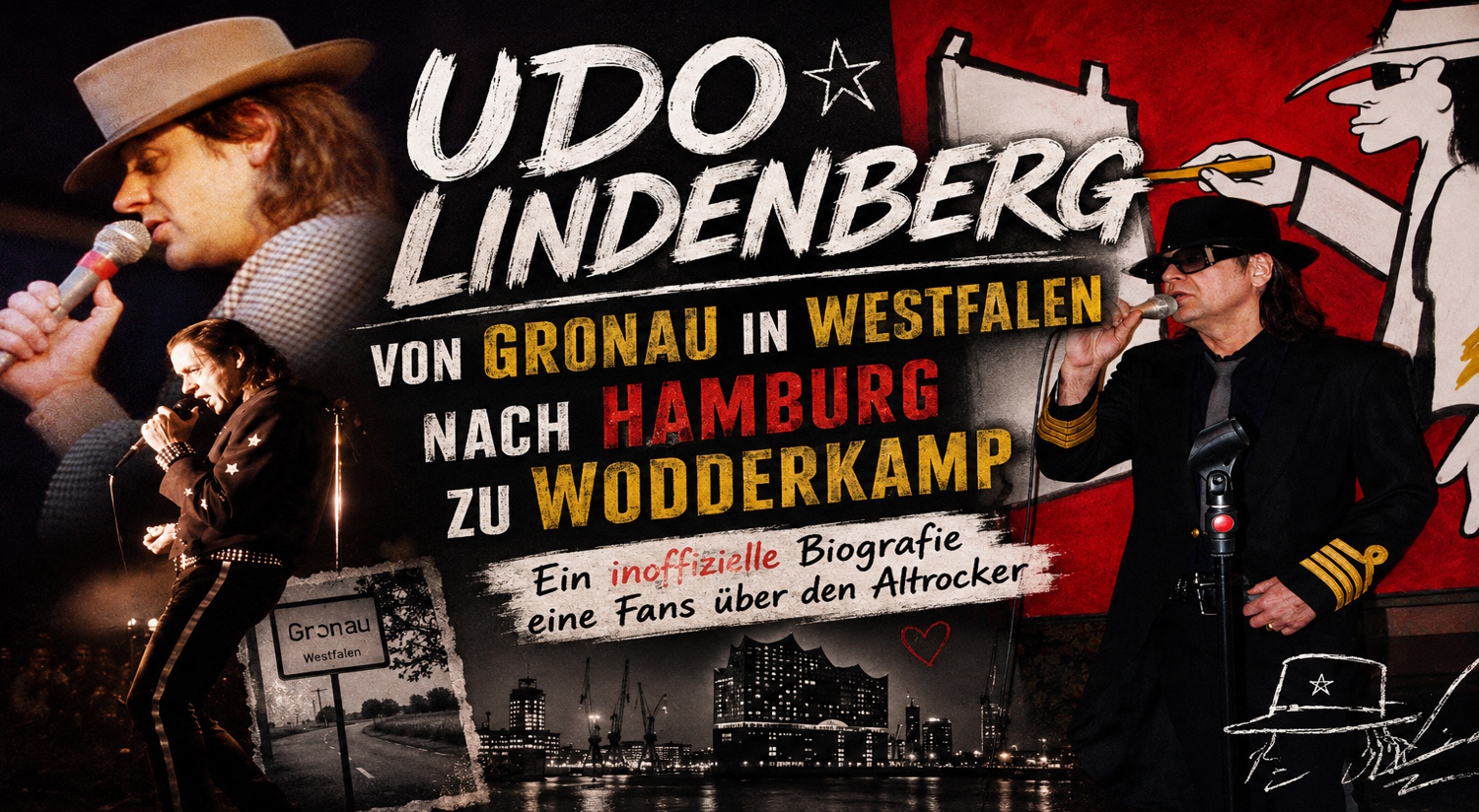 Udo Lindenberg live auf der Bühne – Künstler und Kultfigur des Deutschrocks