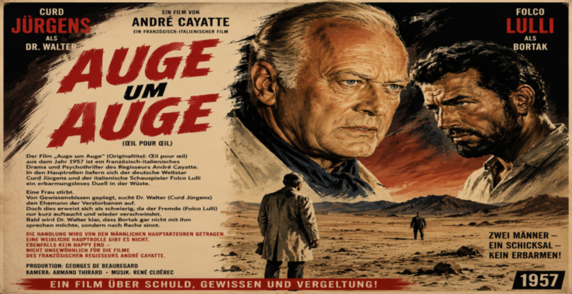 Auge um Auge (1957) mit Curd Jürgens und Folco Lulli