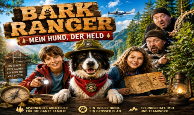 Bark Ranger – Mein Hund, der Held (2015) – Familienfilm mit Hund und Schatzsuche