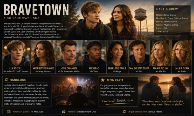 Bravetown: Ein Musikdrama über Verlust, Schuld, Heilung und die Kraft einer Gemeinschaft.