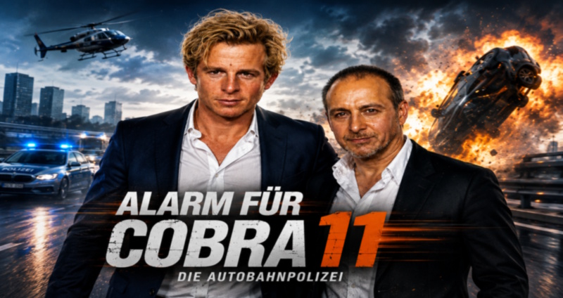 Fan-Art zu Alarm für Cobra 11 – Die Autobahnpolizei mit Semir Gerkhan und seinem Partner.
