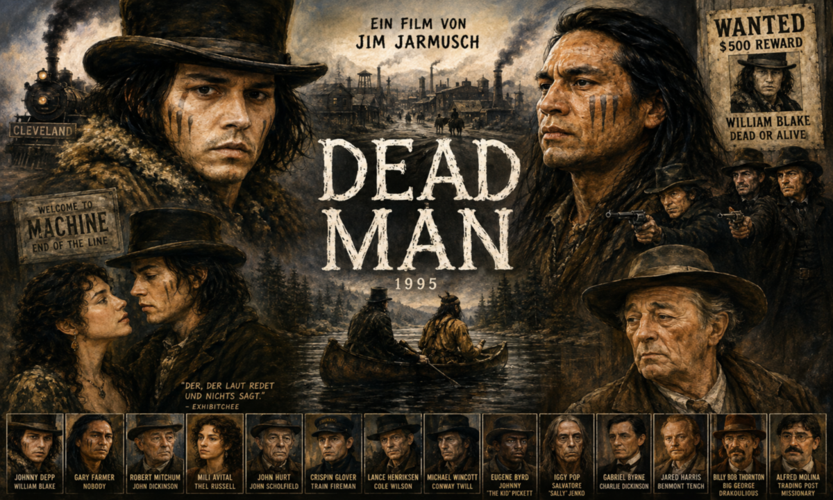 Dead Man (1995) mit Johnny Depp als William Blake