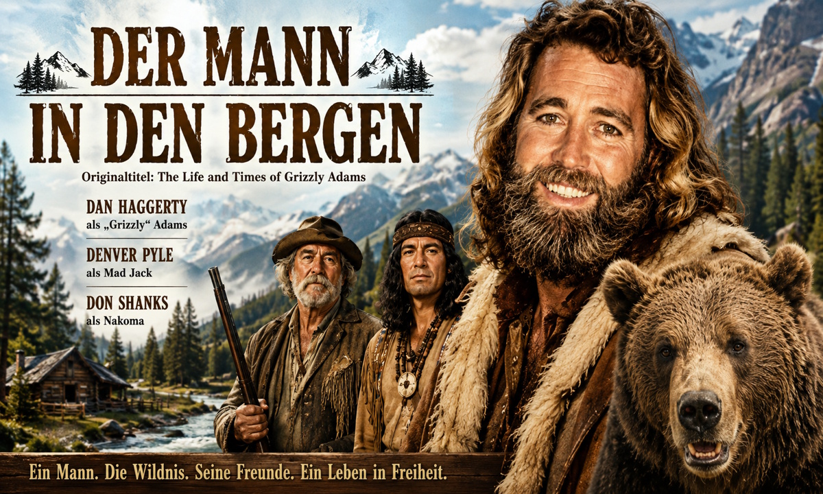 Der Mann in den Bergen Fan-Bild