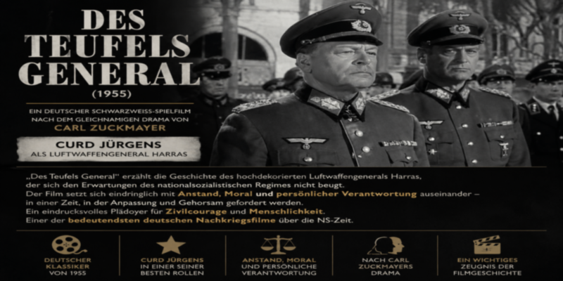 Des Teufels General (1955) mit Curd Jürgens als General Harras