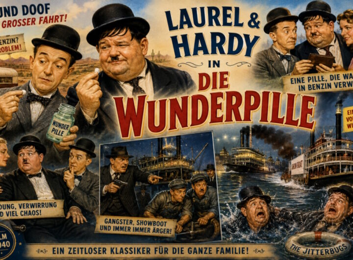 Fan-Art zu Dick und Doof und die Wunderpille mit Laurel und Hardy.