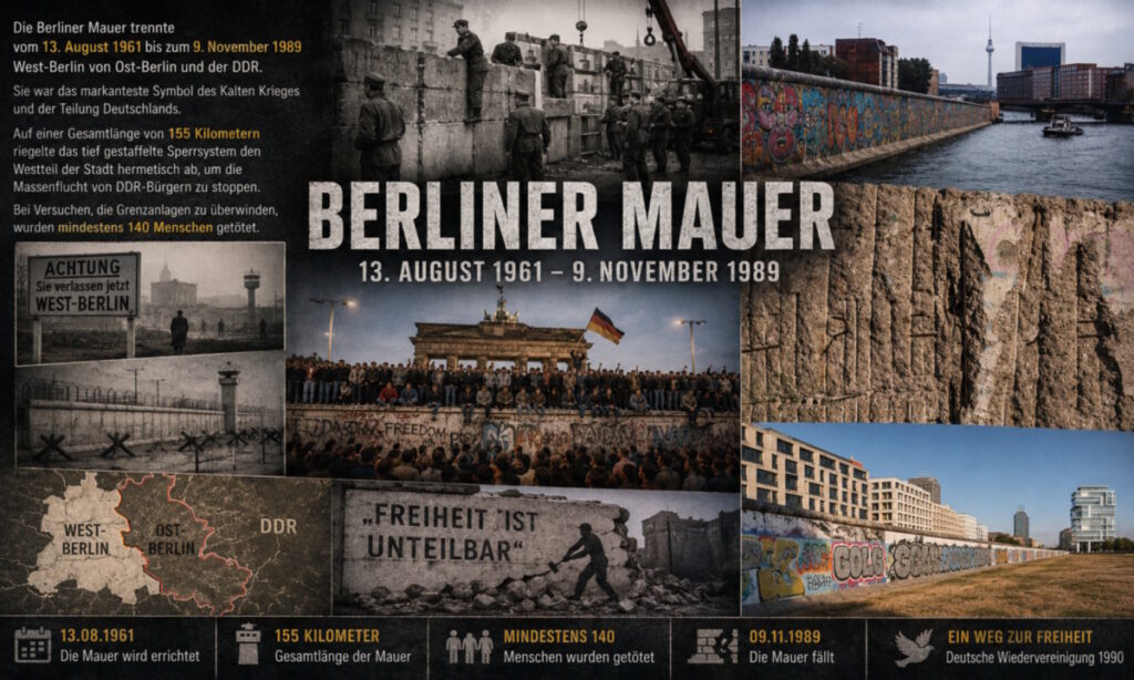 Wie Die Berliner Mauer Berlin teilte
