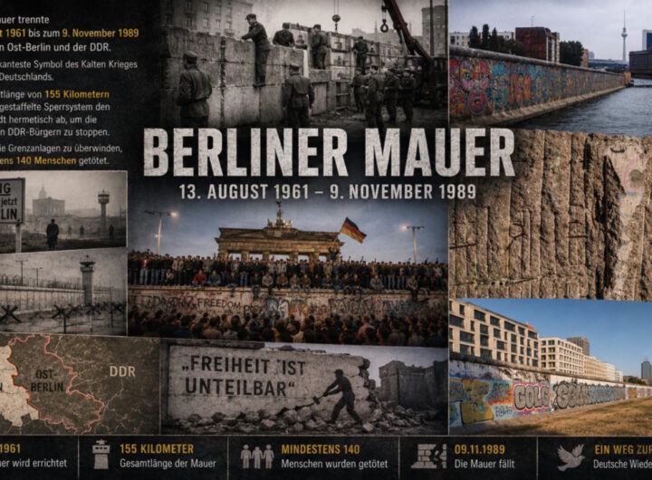 Wie Die Berliner Mauer Berlin teilte