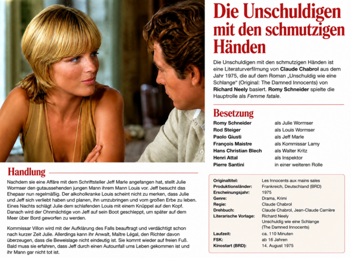 Die Unschuldigen mit den schmutzigen Händen (1975)