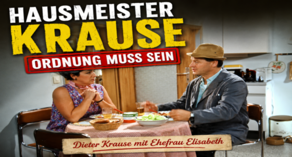 Dieter Krause aus Hausmeister Krause mit seiner Ehefrau Lisbeth