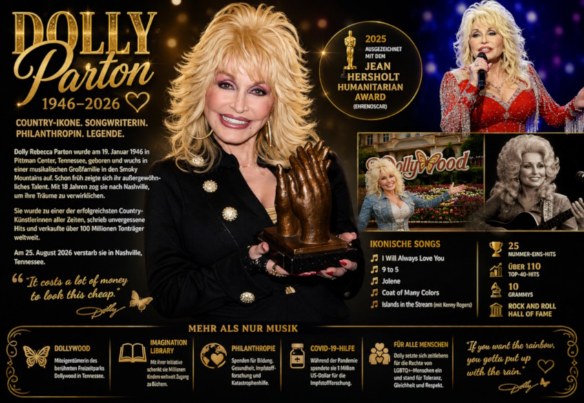 Dolly Parton – Country-Ikone und Sängerin