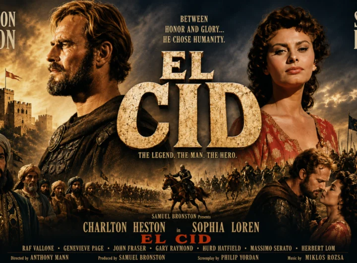 El Cid , ein Monumentalfilm mit Charlton Heston und Sophia Loren