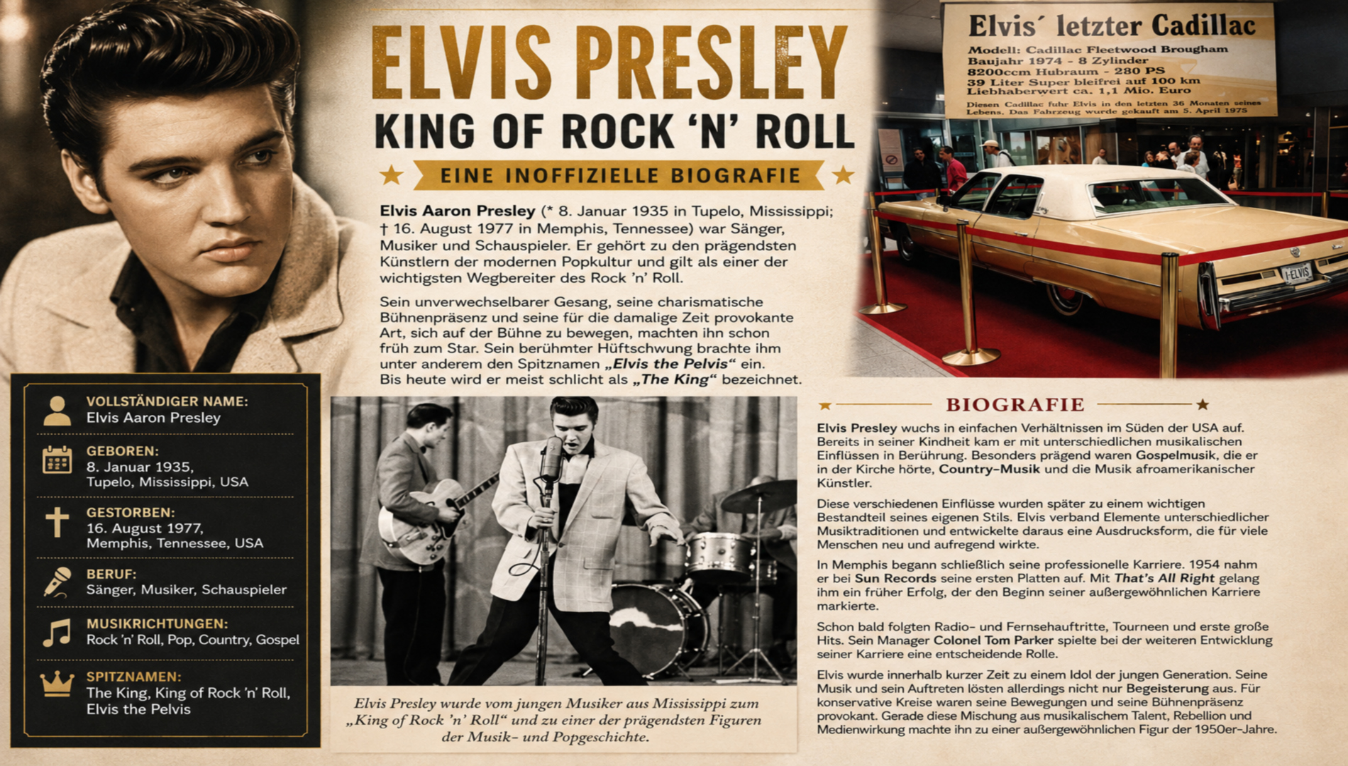 Elvis Presley Biografie