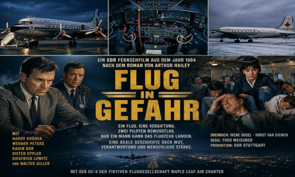 Flug in Gefahr ist ein Fernsehfilm des SDR (1964)