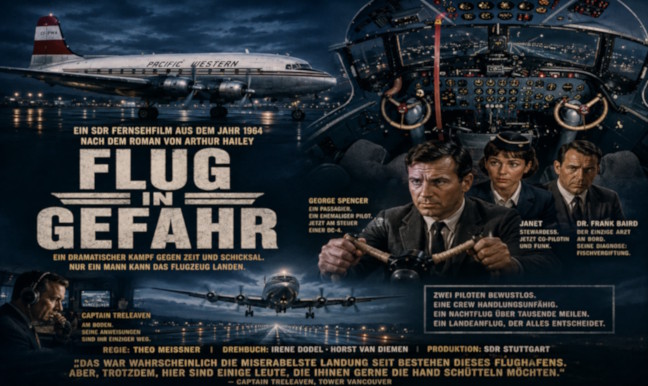 Flug in Gefahr (1964) – Fernsehfilm mit einer Douglas DC-4