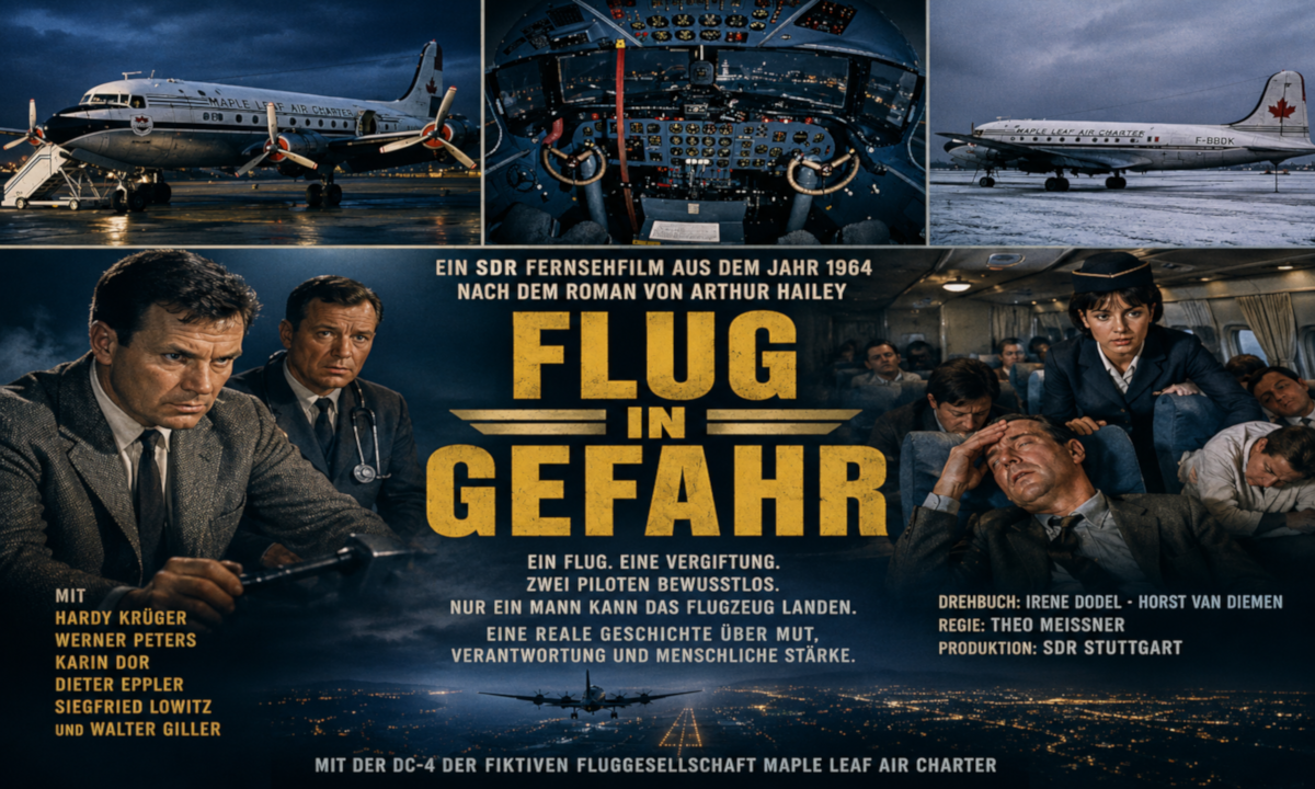 Flug in Gefahr ist ein Fernsehfilm des SDR (1964)