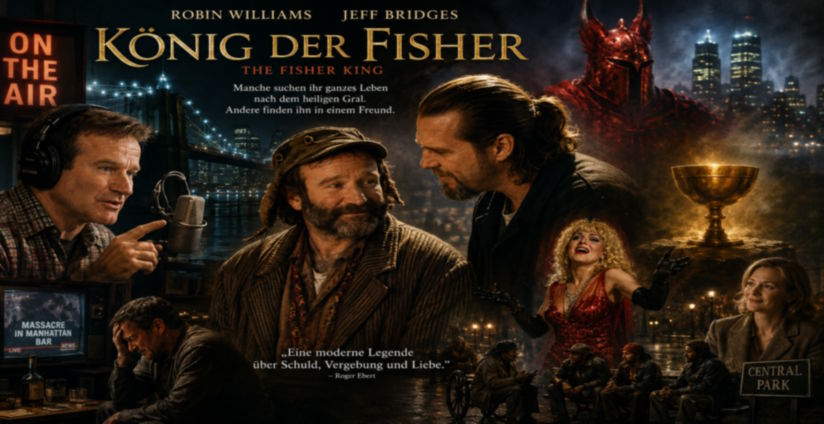 König der Fischer (1991) – Robin Williams und Jeff Bridges