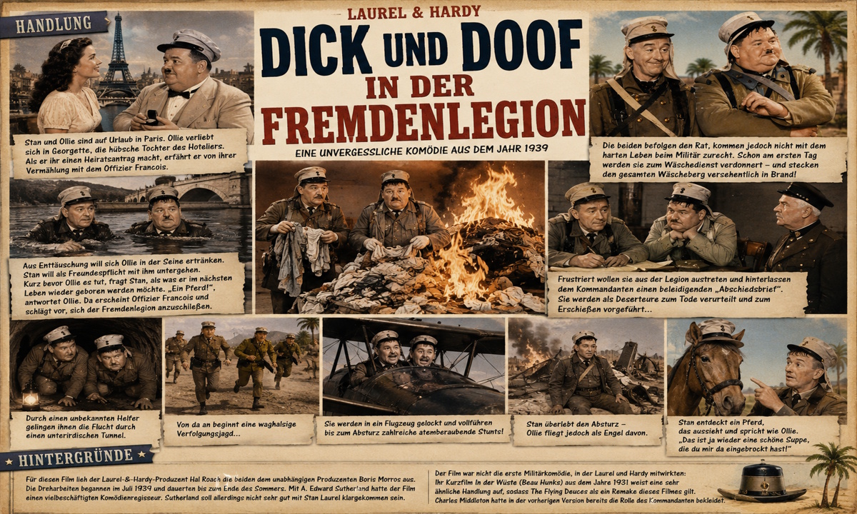 Dick und Doof in der Fremdenlegion-Fan-Bild