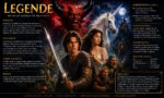 Fan-Bild zum Fantasyfilm Legende (1985) mit Tom Cruise und Tim Curry.