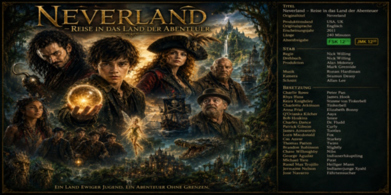 Neverland – Reise in das Land der Abenteuer (2011) Fan-Art