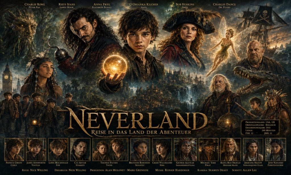 Fan-Art zu Neverland – Reise in das Land der Abenteuer (2011).