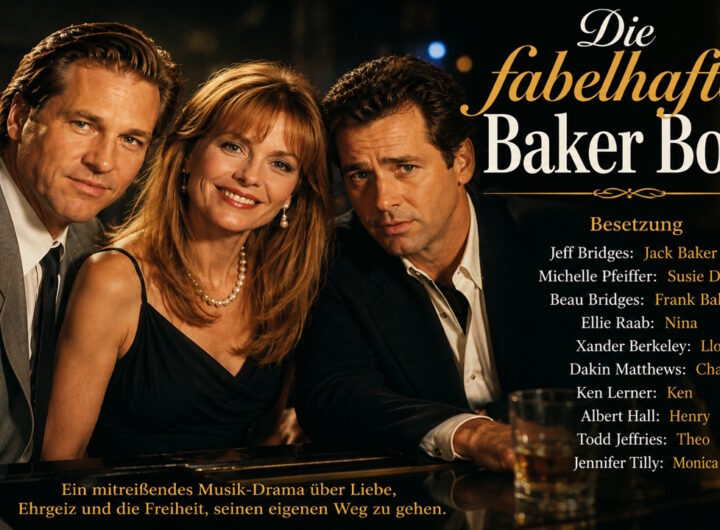Fan-Bild zum Musikfilm Die fabelhaften Baker Boys (1989) mit Michelle Pfeiffer als Susie Diamond sowie Jeff und Beau Bridges.