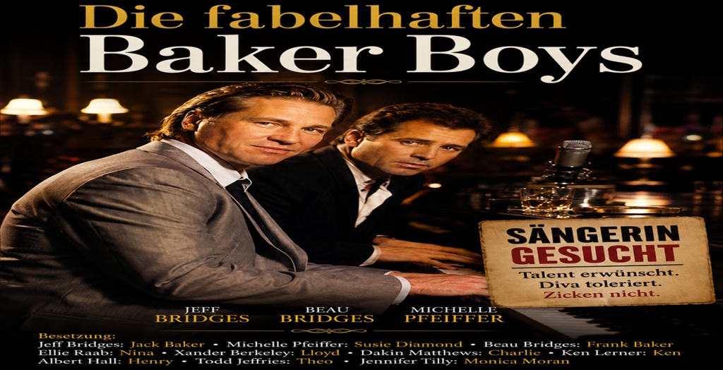 Fan-Bild Die fabelhaften Baker Boys – Sängerin gesucht.