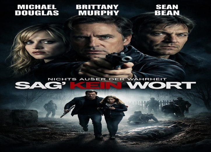 KI-generiertes Fan-Poster zum Thriller Sag’ kein Wort