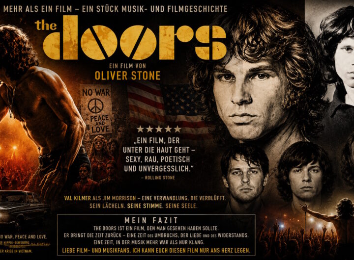 Fan-Bild zum Film The Doors (1991) von Oliver Stone mit Jim Morrison, dargestellt von Val Kilmer.