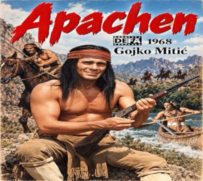 Gojko Mitić als Ulzana in Apachen (1973)
