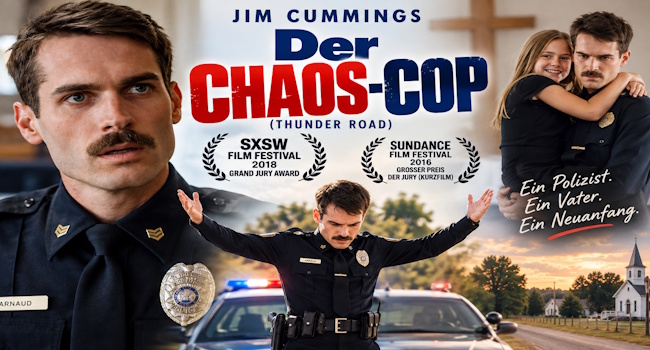 Der Chaos-Cop – Thunder Road mit Jim Cummings