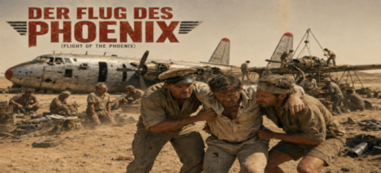 Der Flug des Phönix (1965) – Flugzeugwrack in der Sahara