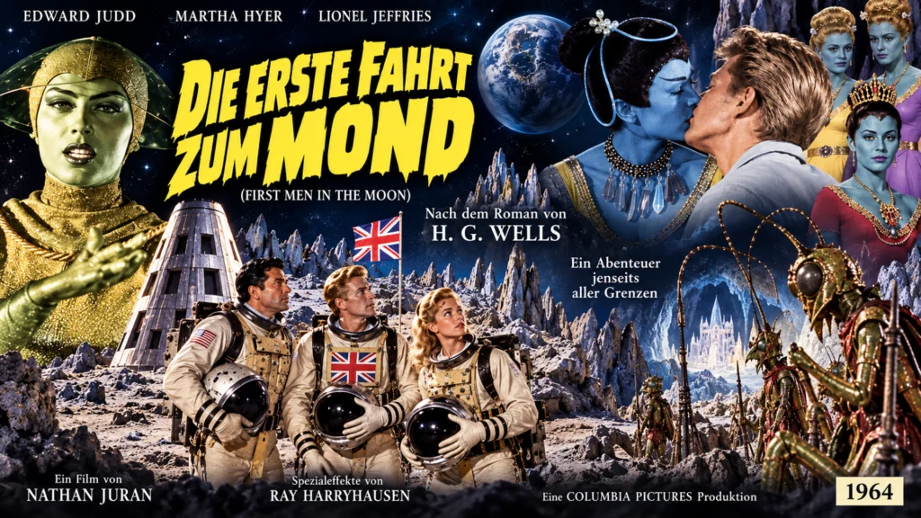 Die erste Fahrt zum – Mond First Men in the Moon