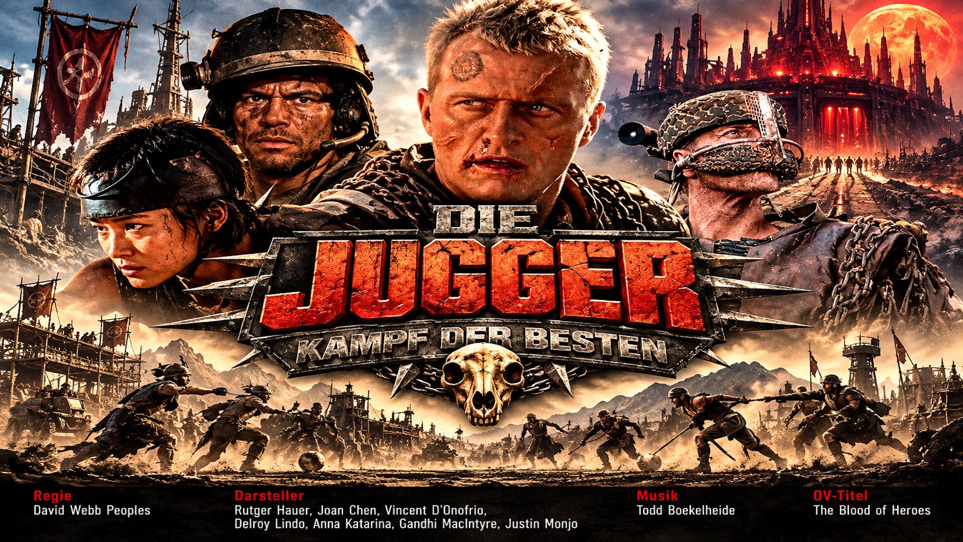 Die Jugger – Kampf der Besten (1989): Postapokalyptischer Endzeitfilm