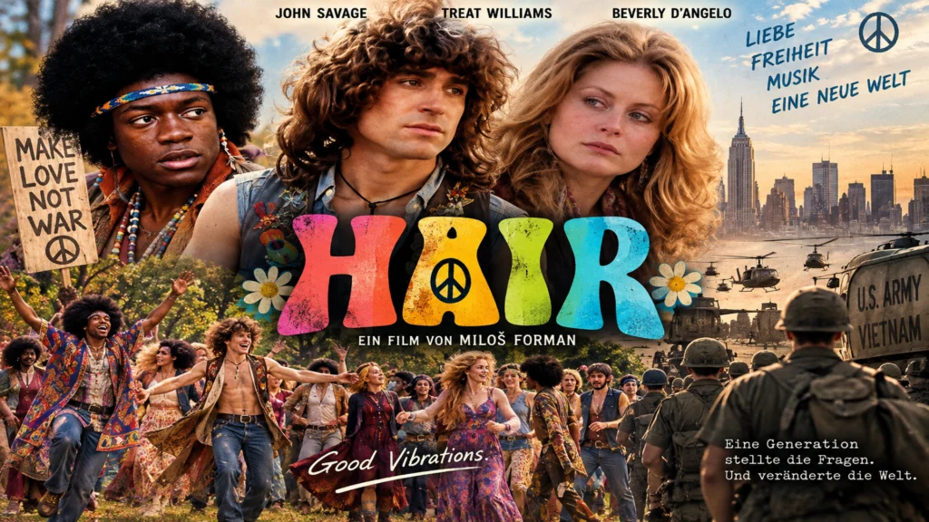 Hair die Kult Musicalverfilmung aus dem Jahr 1979