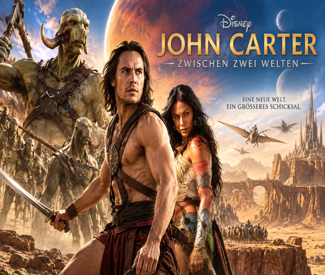 John Carter – Zwischen zwei Welten mit Taylor Kitsch auf dem Mars