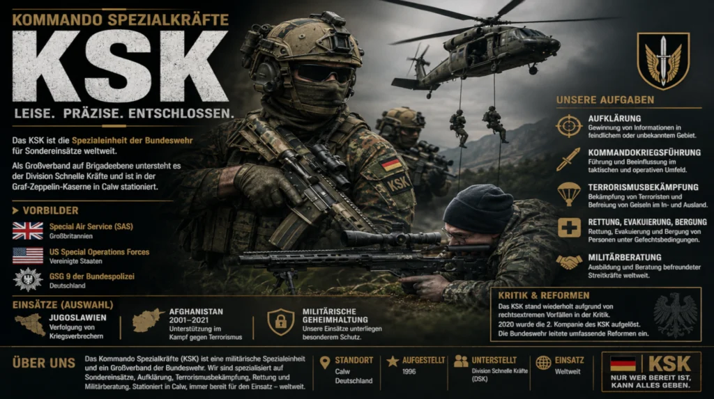 KSK – Kommando Spezialkräfte der Bundeswehr