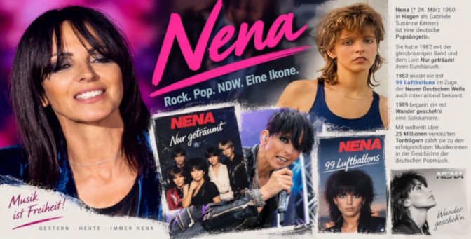 Nena – deutsche Popsängerin und Popikone